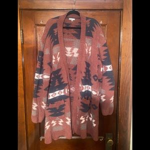 Plus size 2x chenille cardigan